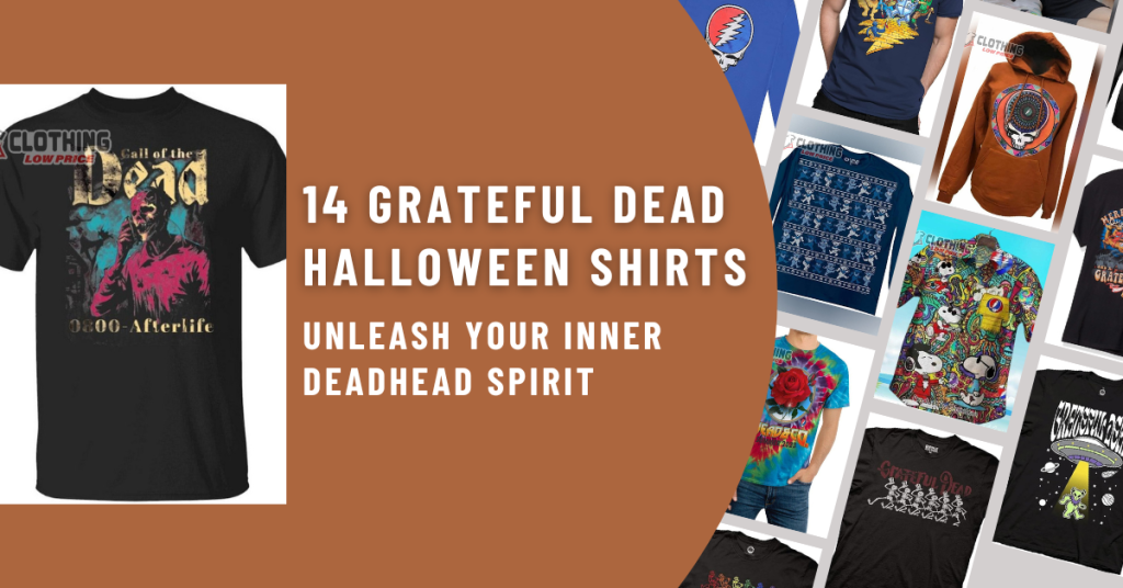 14 Grateful Dead Halloween Shirts Unleash Your Inner Deadhead Spirit
