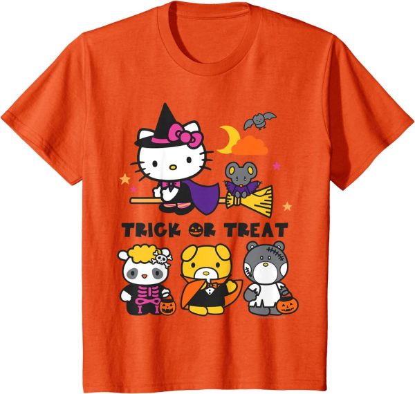 Hello Kitty and Friends Halloween Tee Shirt T-Shirt