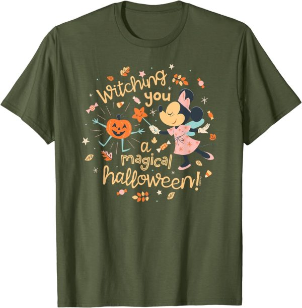 Disney Minnie Mouse Witching You a Magical Halloween! T-Shirt