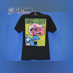 90S Green Jell Duh Tour 1993 Shirt Three Little Pigs Ban3