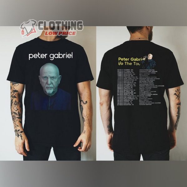 90S Vintage Peter Gabriel Shirt, Peter Gabriel I-O The Tour 2023 T-Shirt, Peter Gabriel Tour Merch, I-O Tour Merch, Peter Gabriel Fan Gift