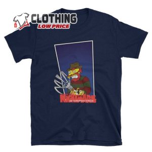 A Nightmare On Evergreen Terrace Simpsons Short Sleeve Unisex T Shirt