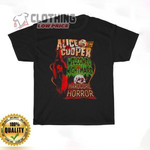 Alice Cooper Best Songs T- Shirt,  Alice Cooper Guitarist 2023 T- Shirt,  Alice Cooper Greatest Hits Merch