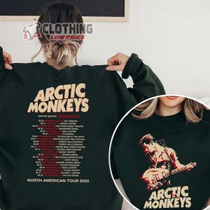 Arctic Monkey North America Tour Dates 23 Shirt Am Tour Shirt Do I Wanna Know Sweatshirt Artic Monkey Tour 2023 Unisex Tee1