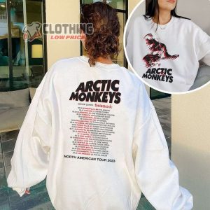 Arctic Monkey North America Tour Dates 23 Shirt Am Tour Shirt Do I Wanna Know Sweatshirt Artic Monkey Tour 2023 Unisex Tee3