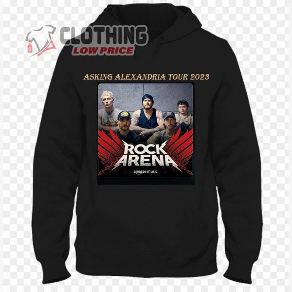 Asking Alexandria 2023 Tour Merch Shirt, Asking Alexandria Setlist 2023 Hoodie, Asking Alexandria Tickets Merch