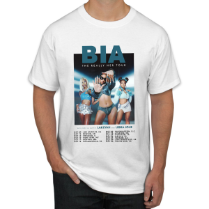 BIA The Really Her Tour 2023 Merch BIA Concert Tour Dates 2023 Shirt BIA Concert Las Vegas T Shirt