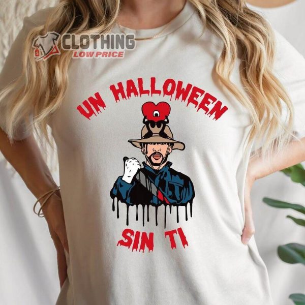 Bad Bunny Un Verano Sin Ti Halloween Shirt, Un Verano Sin Ti Shirt, Benito Shirt, Halloween Bad Bunny Chucky Merch