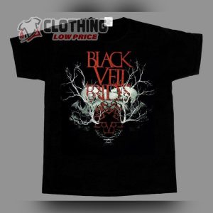 Black Veil Brides T- Shirt, Black Veil Brides Tour Europe T- Shirt, Black Veil Brides Merch