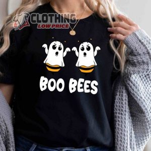Boo Bees Ghost Halloween Shirt, Funny Halloween Shirt, Spooky Season Shirt, Happy Halloween Shirt, Halloween Costume Trends 2023 Merch