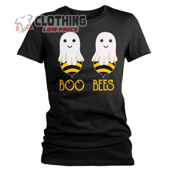 Boo Bees Shirt, Halloween Boo Bees Shirts, Cute Bee Ghost Costume Poster T- Shirt, Boo Bees Ghost Bee Halloween Shirt, Halloween Decor Trends 2023 Merch