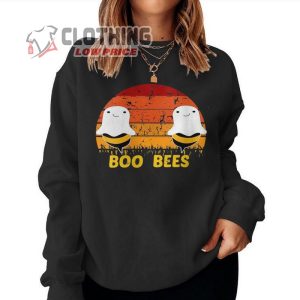 Boo Bees Vintage Halloween Sweatshirt, Halloween Boo Bees Funny And Special Halloween Gift Idea Poster Merch, Halloween Decor Trends 2023 Shirt