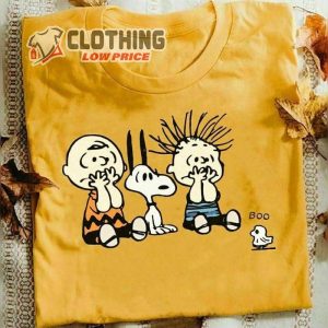 Boo Snoopy Halloween T Shirt Halloween Charlie Brown Snoopy Scary Boo Halloween Sweatshirt1