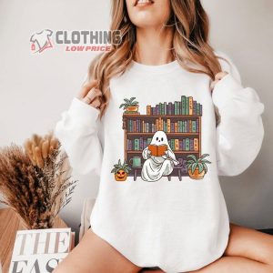 Bookworm Ghost Shirt Hal3