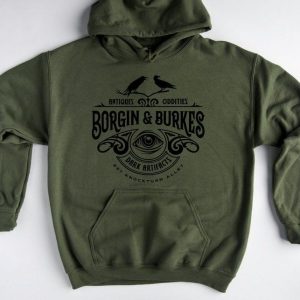 Borgin Burkes Unusual And Ancient Wizarding Artefacts Book Reading Magic Sweatshirt