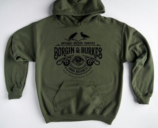 Borgin & Burkes Unusual And Ancient Wizarding Artefacts, Book Reading Magic Sweatshirt