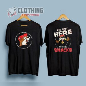 Buc- Ee’s 2022 Halloween T- Shirt, Buc- Ee’s Just Here For The Snacks Shirt, Buc Ee’s Halloween 2023 Merch