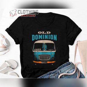 Bus Old Dominion One Man Band Unisex T Shirt Old Dominion Tour 2023 No Bad Vibes Shirt Old Dominion 2023 Concert Shirt Old Dominion Tour Tee