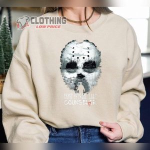 Camp Crystal Lake Counselor Halloween Sweatshirt, Halloween Scary Shirt, Friday The 13Th Shirt