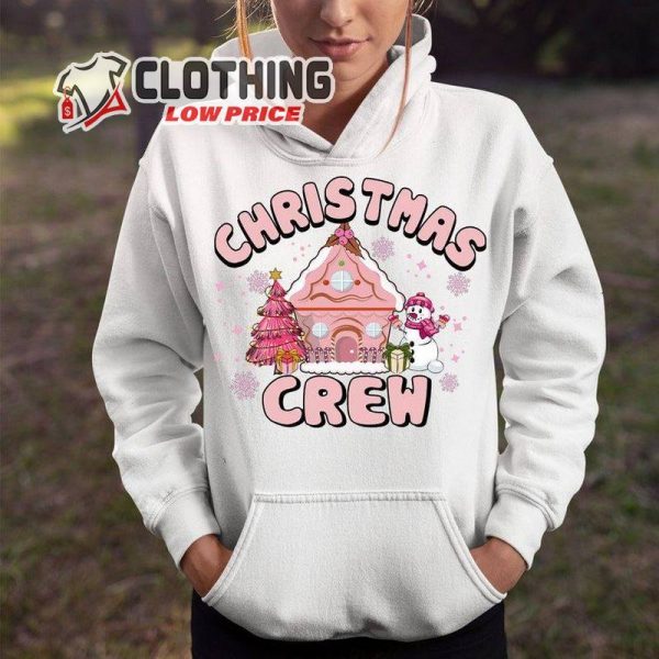 Christmas Crew Shirt Christmas Shirt, Cute Christmas snowman Christmas Tree Sweater