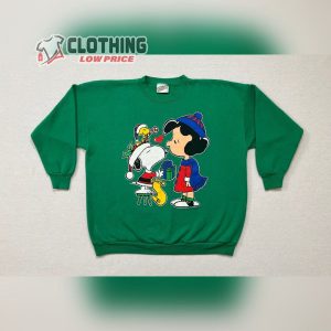Christmas Snoopy Peanuts Gift Merch, Snoopy Lucy Gift In Christmas Woodstock Long Sleeve, Snoopy Christmas Decorations Shirt