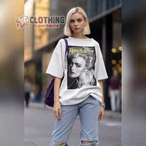 Classic Madonna Rolling Stones Shirt Madonna Tour 2023 T Shirt The Celebration Tour Tee Madonna Queen Of Pop Merch1