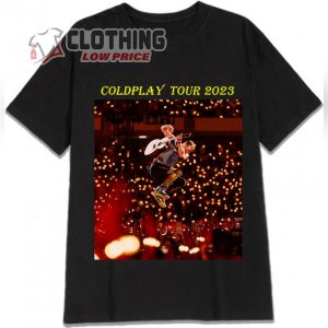 Coldplay Candlelight Concert Shirt, Coldplay Tour 2024 Tickets Shirt, Coldplay Bares 2023 Asia Tour Dates Shirt
