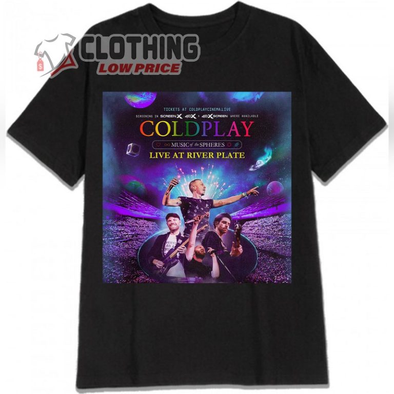 Coldplay Music Of The Spheres World Tour 2024 Shirt, Coldplay Tour 2024