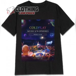 Coldplay Music Of The Spheres World Tour Shirt, Coldplay Vancouver 2023 Shirt, Coldplay Music Of The Spheres World Tour 2024 Merch