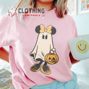 Cute Mickey Halloween Shirt, Mickey Ghost Pumpkin T-Shirt, Disney Ghost Shirt