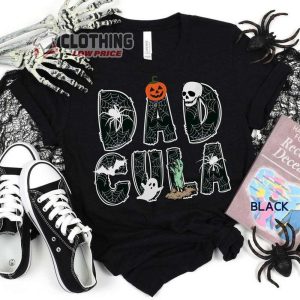 Dadcula Halloween T-Shirt, Funny Dad Halloween Shirt,  Dracula Dad Tee, Spooky Dad Tshirt, Halloween Vibes, Vampire Dad, Funny Daddy Gift