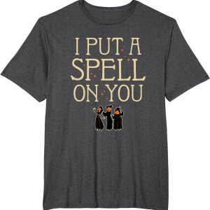 Disney Hocus Pocus I Put A Spell On You Witch Halloween T Shirt