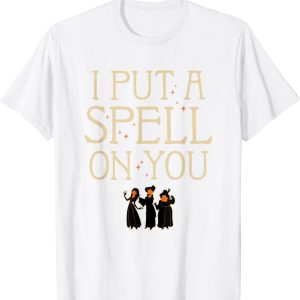 Disney Hocus Pocus I Put A Spell On You Witch Halloween T Shirt2