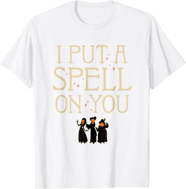 Disney Hocus Pocus I Put A Spell On You Witch Halloween T-Shirt