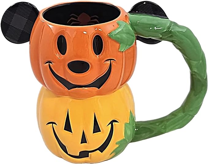 Disney Mickey Mouse Pumpkin Halloween Ceramic Coffee Mug amazon