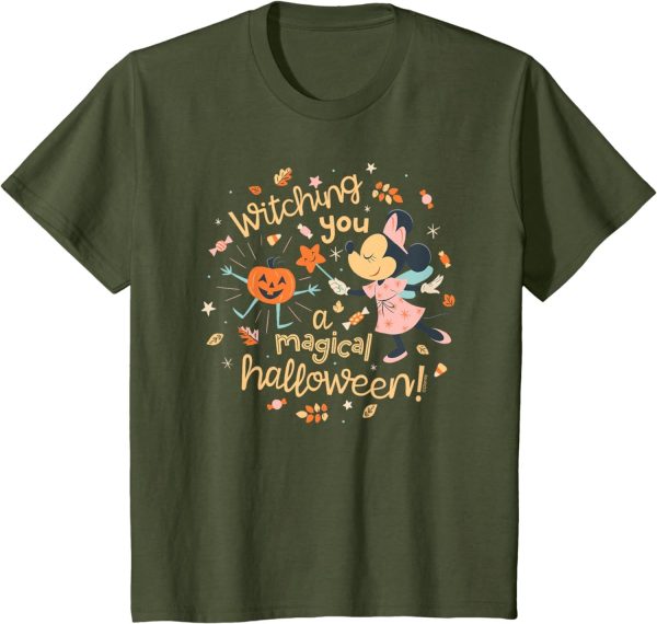 Disney Minnie Mouse Witching You a Magical Halloween! T-Shirt