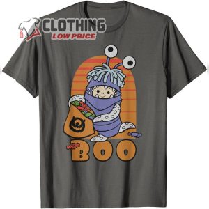 Disney PIXAR Monster INC BOO Pumpkin Snoopy Halloween T-Shirt