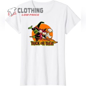 Disney Witch Huey Dewey Louie Trick or Treat Halloween T Shirt2