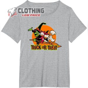 Disney Witch Huey Dewey Louie Trick or Treat Halloween T Shirt3