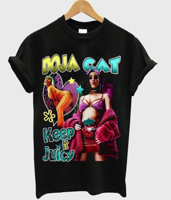 Doja Cat Tee, Doja Cat Keep It Juicy T- Shirt, Doja Cat Concert Shirt Merch, Doja Cat Tour Tickets Merch