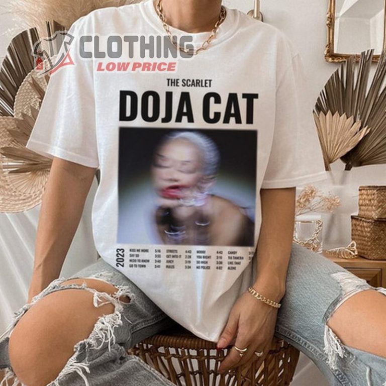 Doja Cat The Scarlet Tour Shirt, Doja Cat Concert Merch, Doja Cat Tee