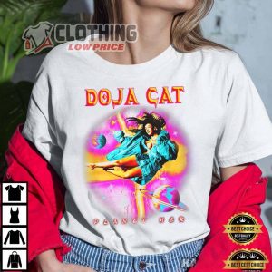 Doja Cat Tour Tickets Merch, Doja Cat Planet Her Retro Vintage 90s Gift For Fan T- Shirt, Doja Cat Concert Shirt