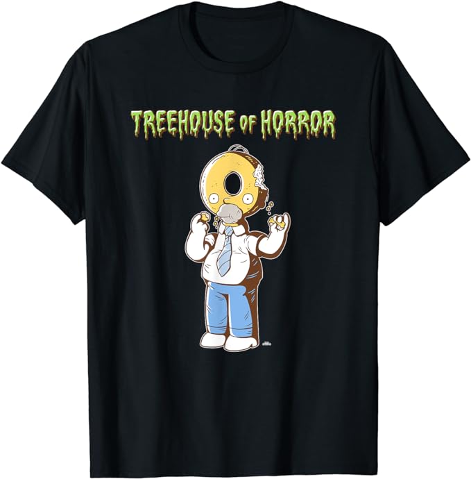 Donut Head Simpsons Halloween Shirt amazon