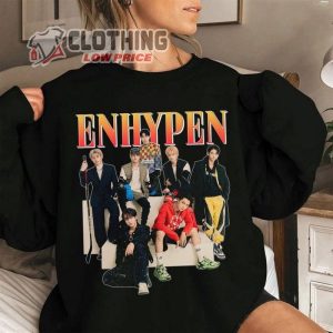 Enhypen World Tour Fate Merch T- Shirt, Fate World Tour Los Angeles T- Shirt, Enhypen Graphic Tee, Manifesto Tour 2022 Shirt, Kpop Enhypen Shirt