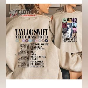 Eras Tour Sweatshirt Taylor Swift Shirt Eras Tour