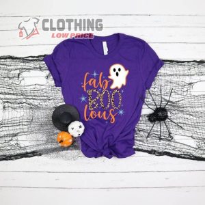 Fab Boo Lous Halloween Shirts Cute Ghost Blink Halloween Funny Shirts3