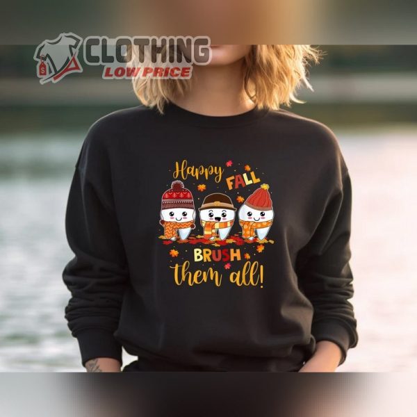 Fall Dental Shirts, Dental Thanksgiving Shirt Gift, Funny Thanksgiving Shirt, Dental Halloween Shirt, Halloween 2023 Trends Merch