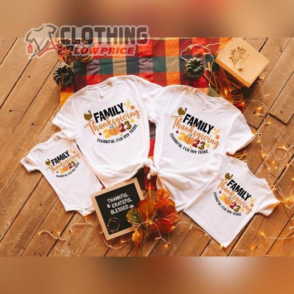 Family Thanksgiving 2023 Matching Shirts, Thanksgiving Family Reunion Shirts, Fall Family Shirts, Thanksgiving Day Gift