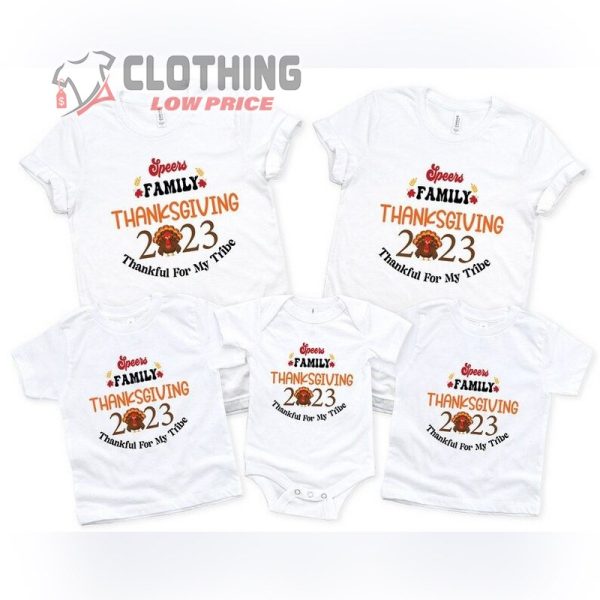Family Thanksgiving 2023 Shirt, Thanksgiving Family Matching Tee, Thanksgiving 2023 Shirt, Family Turkey Shirt, Thoughtful Thanksgiving Gifts