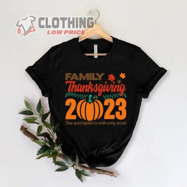 Family Thanksgiving 2023 Shirt, Happy Thanksgiving Shirt, Pumpkin Shirt, Family Thanksgiving Gifts, 2023 Pumpkin Shirt, Thanksgiving Gift Ideas Merch